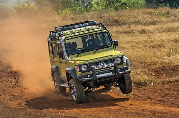 Force Gurkha in action.