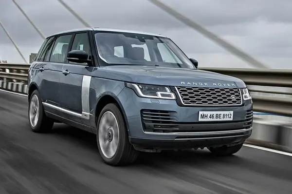 The size of the Range Rover is imposing.