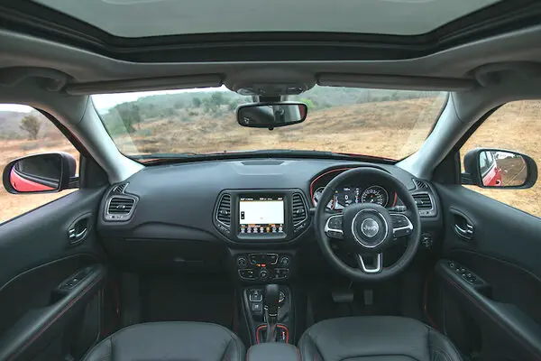 Jeep Compass TrailHawk Black Interiors