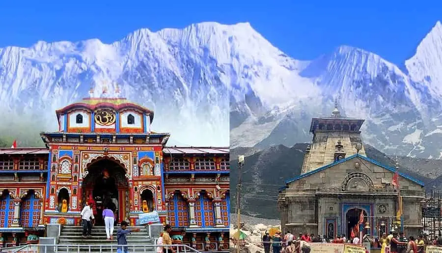 Kedarnath & Badrinath (Starting Point from Rishikesh)