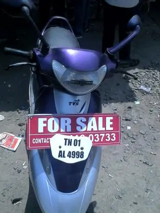 TVS Scooty Pep+ 90cc 2010