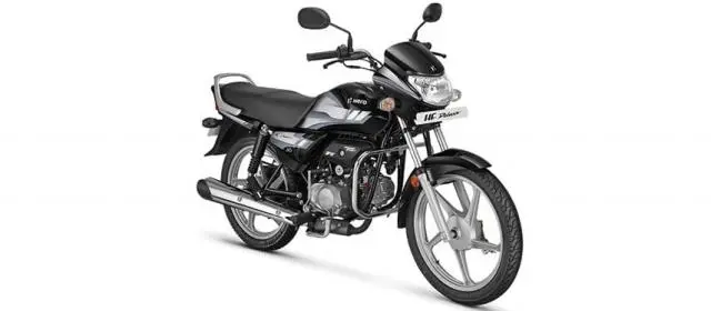 Hero HF Deluxe IBS Self Black Alloy 100cc BS6 2021