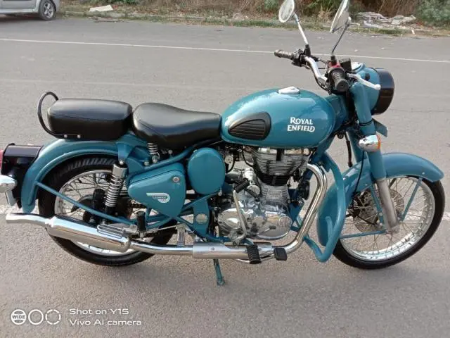 Royal Enfield Classic Squadron Blue 500cc 2016