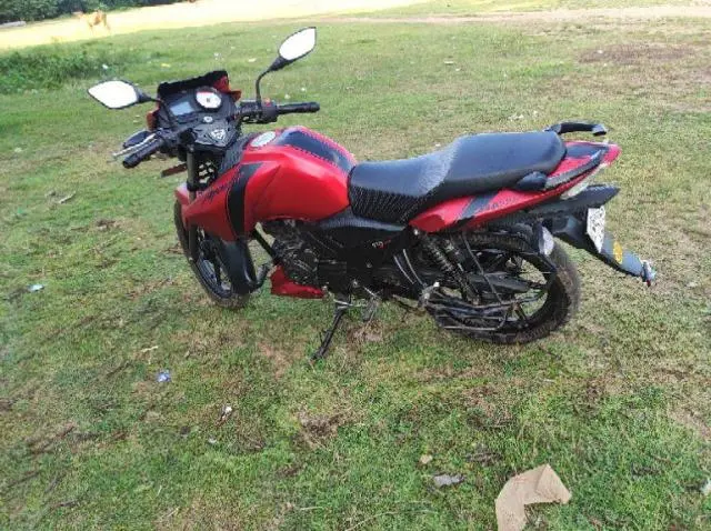 TVS Apache RTR 160cc Matt Red Rear Disc 2018