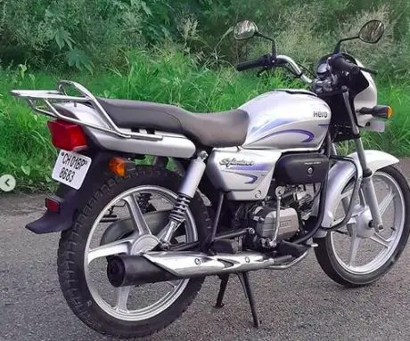 Hero Splendor Pro Self Alloy 2017