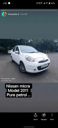 Nissan Micra XV PETROL 2011