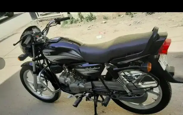 Hero Splendor Plus Self Alloy 100cc 2018