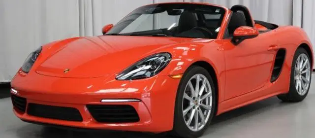 Porsche 718 Boxster 2017