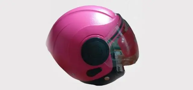 Pink Atom Urban Helmet