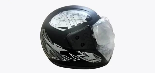 Black Gio Glossy Matt Helmet
