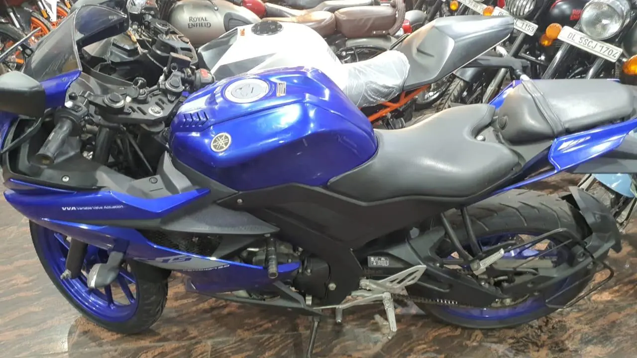 Yamaha YZF-R15 V3 150cc ABS Racing Blue BS6 2021