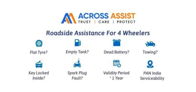 Road Side Assistance - Premium - 4 Wheeler - Across Assist