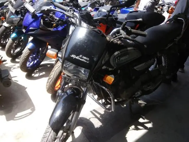 Hero Splendor Plus Kick Alloy 100cc IBS BS6 2021