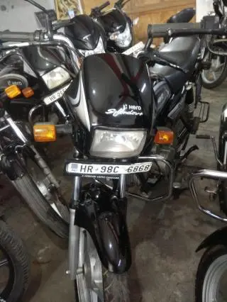 Hero Splendor Plus Kick Alloy 100cc IBS BS6 2021