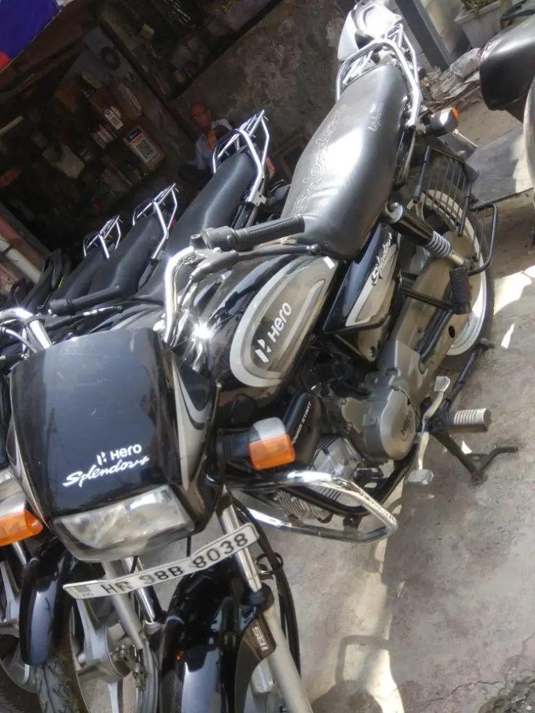 Hero Splendor Plus Kick Alloy 100cc IBS BS6 2021