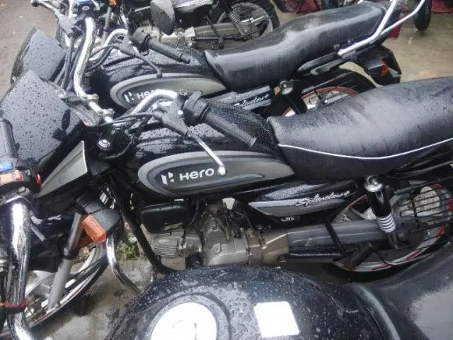Hero Splendor Plus Self Alloy i3S Matt Shield Gold 2022