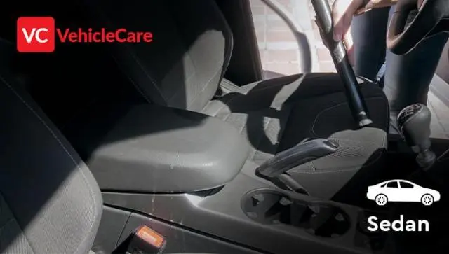 Interior Dry Cleaning for Sedan Cars - Vehicle Care - Vehicle Care