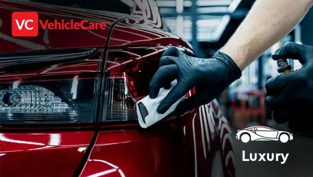 Interior Dry Cleaning + Exterior Rubbing & Polishing for Luxury Cars - Vehicle Care
