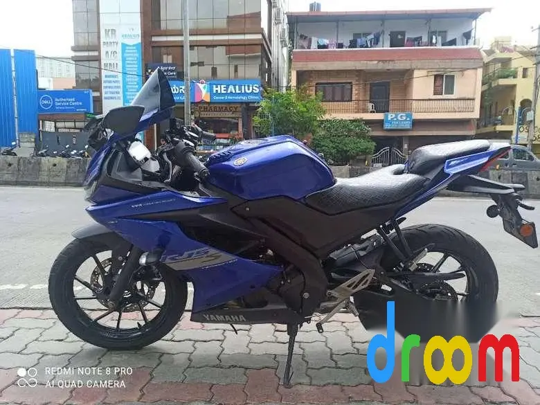 Yamaha YZF-R15 V3 150cc ABS Racing Blue BS6 2021