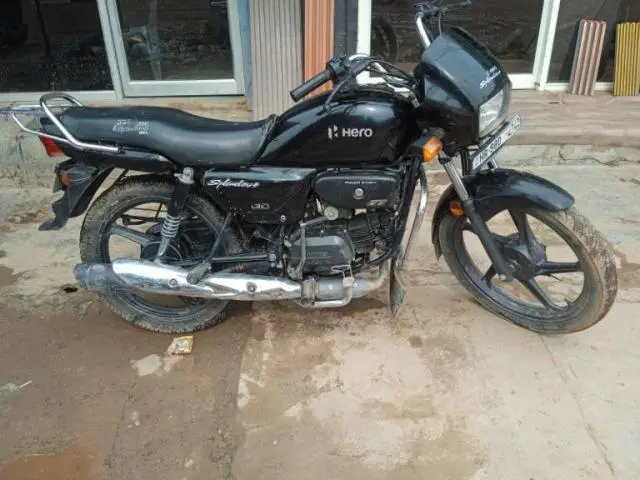 Hero Splendor Plus Self Alloy i3S Matt Shield Gold 2022