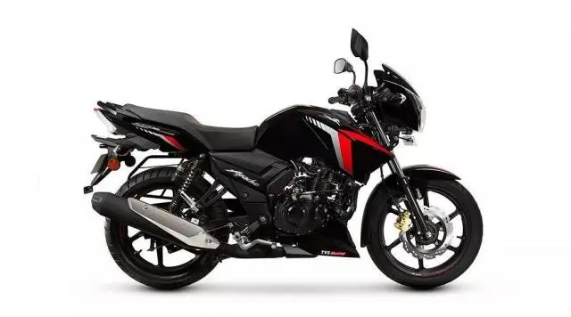 TVS Apache RTR 160cc RM Drum Black Edition 2024
