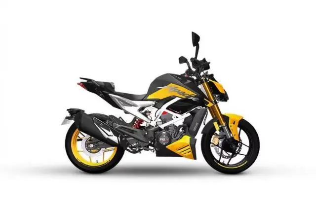 TVS Apache RTR 310 Fury Yellow 2024