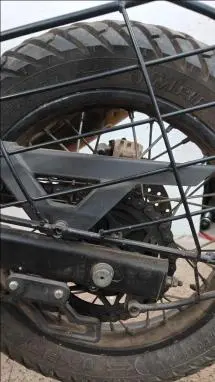 Royal Enfield Scram 411 Blazing Black 2022