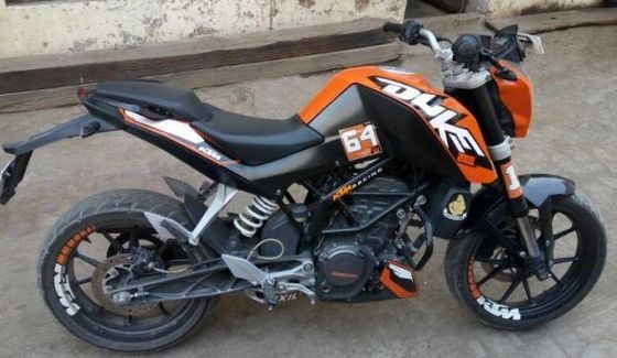 Used KTM Duke 200cc 2012