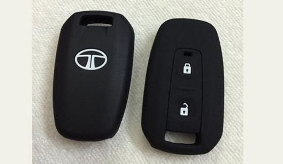 New TRAC Silicon Key Cover for Tata Indica/Manza/Vista/Indigo (Black)