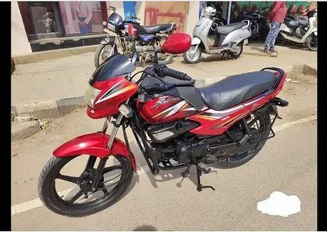 Used Hero Super Splendor 125cc i3s 2018