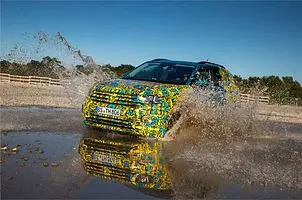 Here's the VW making a splash.