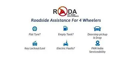 Road Side Assistance - Basic- Four Wheeler - Roda Assistance